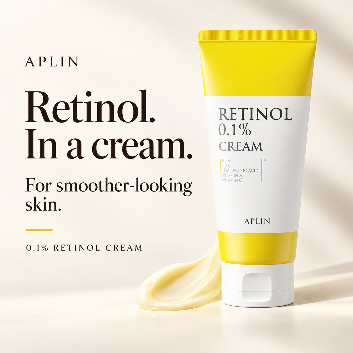 APLIN Retinol 0.1% Cream for smoother-looking skin