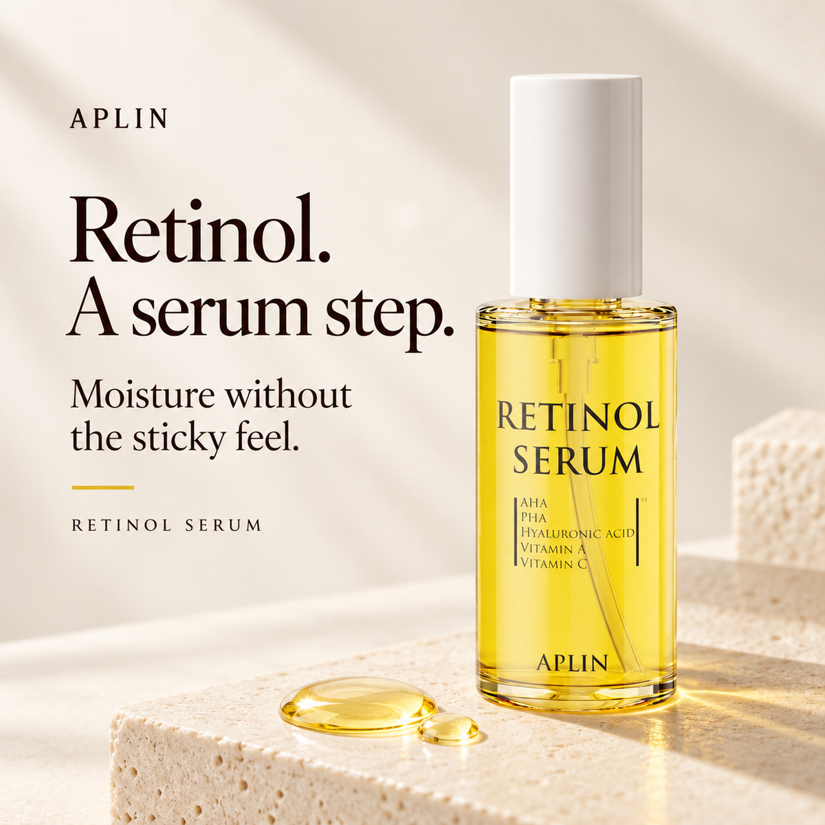 APLIN Retinol Serum: moisture without the sticky feel